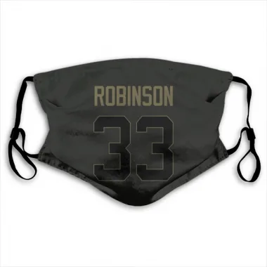 Black New York Giants Aaron Robinson   Service Face Mask