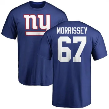 Royal Men's Jimmy Morrissey New York Giants Logo T-Shirt -